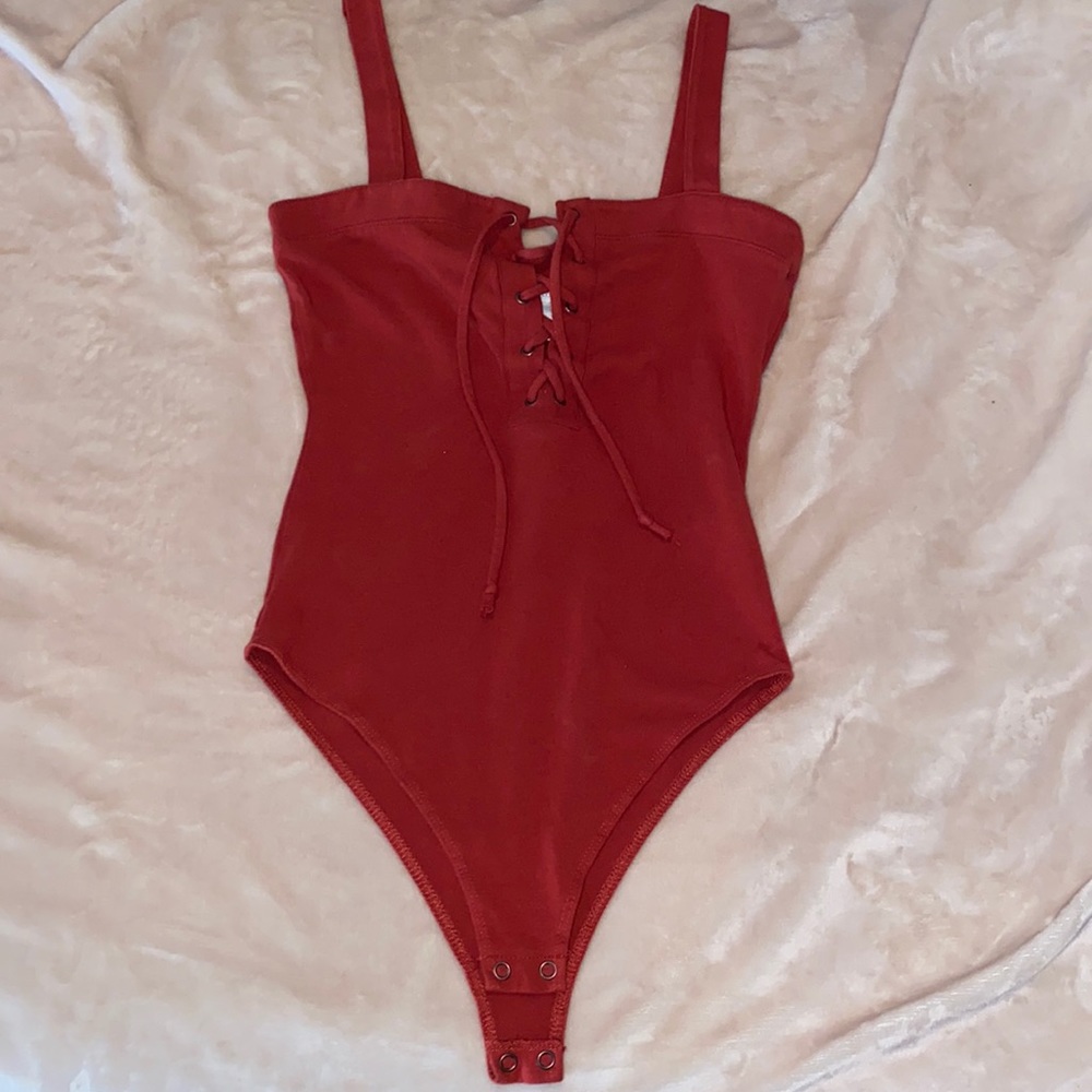 Forever 21 Rust Colored Bodysuit
